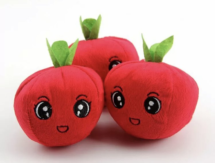 jellycat vivacious vine tomato trio plush soft toy