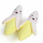 Squeaky Banana Pet Plush Chew Toy Puppy Dog Plush Training Sound Funny Squeaker Chew Toys