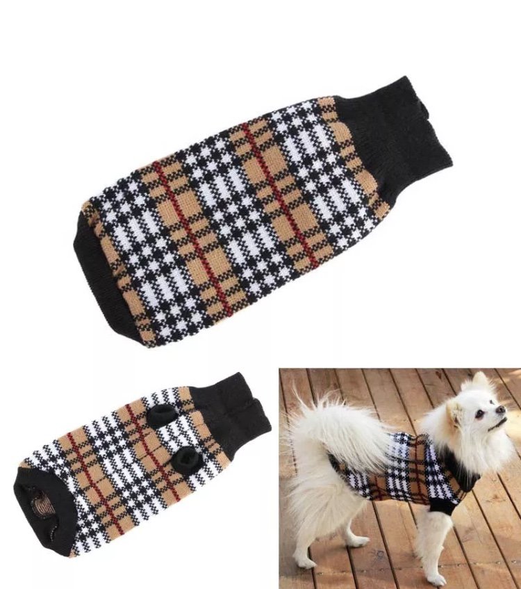 Pet Knit Pullover Sweater XS-2XL Puppy Dog Kitten Cat Warm Clothes Coat Outwear Fashion Apparel