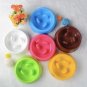 Pet Animal Plastic Bowl Slow Eater Puppy Dog Feed Eat Cat Slower Eating Food Training