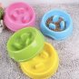 Pet Animal Plastic Bowl Slow Eater Puppy Dog Feed Eat Cat Slower Eating Food Training