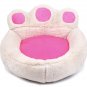 Paw Print Shape Pet Bed Nest S-XL Puppy Dog Warm Fleece Kennel Mats Blanket Cat Beds Cushion House