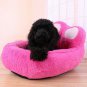 Paw Print Shape Pet Bed Nest S-XL Puppy Dog Warm Fleece Kennel Mats Blanket Cat Beds Cushion House