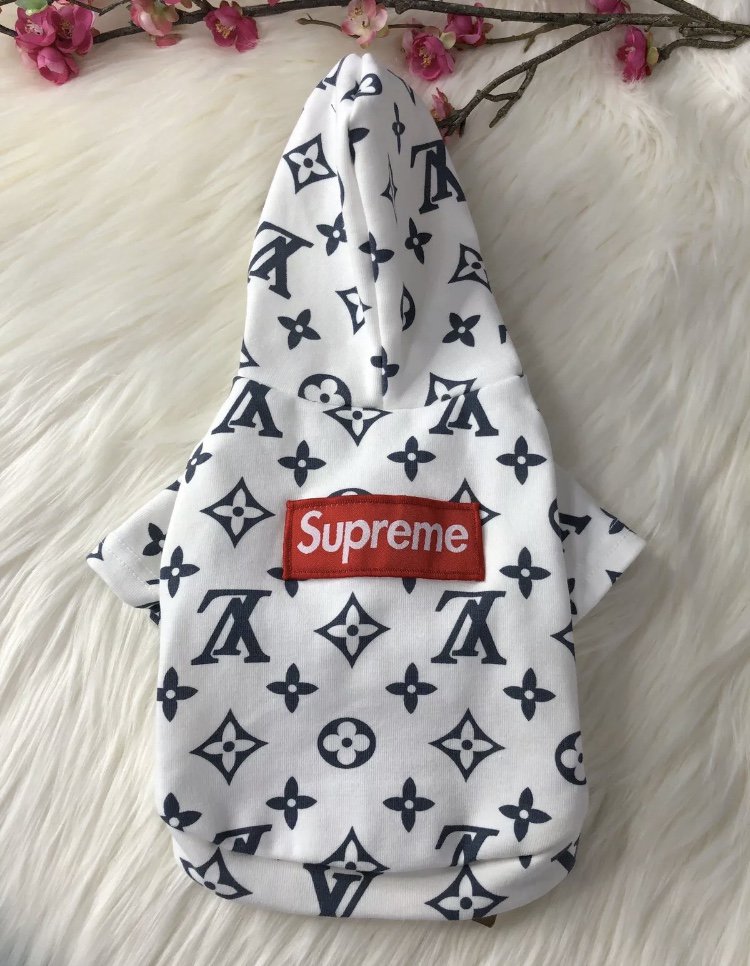 supreme lv hoodie