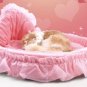 Princess Nest Lace Ruffles Pet Bed S-L Puppy Dog Kitten Cat Pretty Fashionable Comfortable Kennel