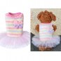 Tutu Bow Skirt Dress Pet XS-XL Puppy Dog Kitten Cat Wedding Costume Apparel Pets Clothes