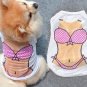 Abs Bikini Summer Body Tank Top XS-L Shirt Puppy Dog Cats Pets Spring Funny Apparel Clothes