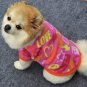 Peace Love Print Pet Sweater XS-L Puppy Dog Cat Clothes Winter Warm Vest T Shirt Coat Costumes
