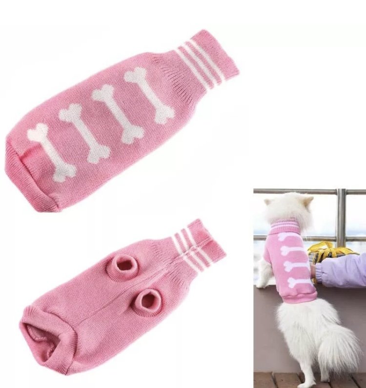 Pet Knit Pullover Sweater XS-2XL Puppy Dog Kitten Cat Warm Clothes Coat Outwear Fashion Apparel