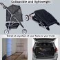 Pet Stroller 35 LB Animal Puppy Dog Kitten Cat Holder 3 Wheels Outdoors Travel Folding Carrier