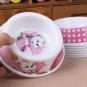 Small Pattern Print Pet Dog Bowl Melamine Puppy Kitten Pets Water Food Bowls Pet Supplies
