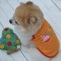 Birthday Girl Boy Pet Tank Top XS-L Puppy Dog Kitten Cat Vest Spring Autumn Shirt Apparel Clothes