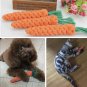 Cotton Knot Rope Carrot Pet Chew Toy Puppy Dog Play Healthy Supplies Funny Vegetable Pets Toys