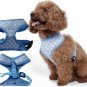 Polka Dot Pattern Pet Harness XS-XL Soft Mesh Vest Adjustable Chest Strap Collar Puppy Dog Walk