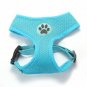 Paw Print Pet Harness XS-XXL Puppy Dog Cat Soft Mesh Control Walking Outdoors Collar