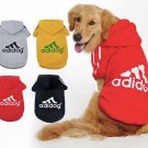 Adidog Pet Pullover Hoodie 3XL-9XL Large Dog Sweater Pet Puppy Dog Apparel Clothes Fashion Style