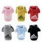 Adidog Pet Pullover Hoodie XS-2XL Sweater Pet Puppy Dog Apparel Clothes Fashion Style Jacket