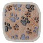 Small Soft Warm Pet Paw Print Blanket Hamster Puppy Blanket Comfortable Puppy Dog Cat Pet Mat