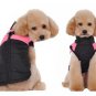Waterproof Padded Pet Vest S-2XL Winter Warm Zip-Up Coat Jacket Outdoor Puppy Dog Apparel