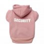 Security Pet Hoodie Sweatshirt XS-XL Funny Print Top Puppy Dog Sweater Jacket Pets Clothes Apparel