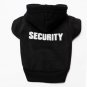 Security Pet Hoodie Sweatshirt XS-XL Funny Print Top Puppy Dog Sweater Jacket Pets Clothes Apparel