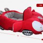 Ferrari Sports Car Shape Pet Bed House Nest Puppy Dog Cat Plush Kennel Sleep Cushion Animal Bedding