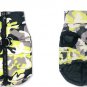 Padded Camo Pet Vest XS-XL Waterproof Camouflage Print Jacket Puppy Dog Key Ring Outdoor Clothes
