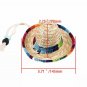 Multicolor Pet Straw Hat Sombrero Mexican Puppy Dog Cat Cinco De Mayo Holiday Accessories