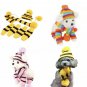 3pc Pet Warm Winter Knitted Outfit XS-L Hat Scarf Socks Set puppy Dog Cat Accessories