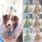 Pet Dog Birthday Hat Puppy Cat Costume 1 Year Old Headwear Party Accessories