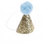 3D Pet Birthday Hat Bow Tie Set Fur Ball Hat Headwear Dog Cat Special Event Party Accessories
