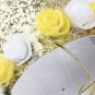 3D Pet Birthday Crown Bow Tie Set Rose Flower Hat Headwear Dog Cat Special Event Party Accessories