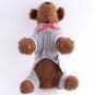 Bear Pet Hooded Jumpsuit XS-XL Puppy Dog Cat Apparel Costume Warm Fleece Winter Pets Clothes