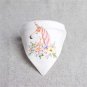 Adjustable Unicorn Graphic Print Pet Bandana Collar Puppy Dog Cat Scarf Neckerchief Accessories
