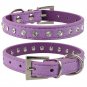 Bling Rhinestone Suede Leather Pet Collars XXS-S Crystal Adjustable Puppy Dog Kitten Cat Supplies