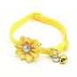 Bow Rhinestone Bell Adjustable Pet Collar Small Puppy Dog Kitten Cat Supplies Accessories Collars