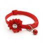 Bow Rhinestone Bell Adjustable Pet Collar Small Puppy Dog Kitten Cat Supplies Accessories Collars