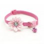 Bow Rhinestone Bell Adjustable Pet Collar Small Puppy Dog Kitten Cat Supplies Accessories Collars