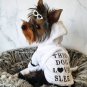 Pet Bathrobe Bath Towel Robe XS-XL Puppy Dog Cat Soft Absorbent Pajamas Clothes Grooming Supplies