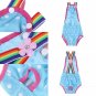 Pet Diaper Pants Suspenders XXS-XL Sanitary Polka Dot Rainbow Physiological Girl Puppy Dog Supplies