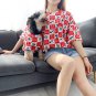 Matching Vest Shirt Pet Parent Clothes S-5XL Family Puppy Dog Kitten Cat Costume Fashion