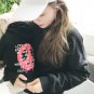 Peace Art Hoodies Matching Pet Parent Puppy Dog Cat Hippie World Print Hooded Sweatshirt Clothes