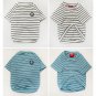 Smiley Face Shirt Matching Pet People Tops Clothes S-4XL Puppy Dog Kitten Cat Striped Cool Clothing