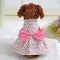 Pet Princess Flower Bow Dress XS-XL Puppy Dog Cat Princess Costume Apparel Dressup Clothes