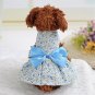Pet Princess Flower Bow Dress XS-XL Puppy Dog Cat Princess Costume Apparel Dressup Clothes