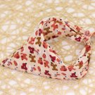 Dog Graphic Print Pet Bandana Collar Puppy Dog Doggy Triangle Neck Scarf Adjustable Neckerchief