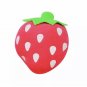 Plush Squeaky Strawberry Pet Chew Toy Squeaker Sound Fruit Ball Puppy Dog Fetch Interactive Toys