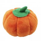 Plush Squeaky Pumpkin Pet Chew Toy Squeaker Sound Fruit Ball Puppy Dog Fetch Fall Interactive Toys