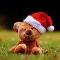 Christmas Pet Santa Hat Dog Cat Gift Costume Plush Xmas holiday Accessory Prop Santa Paws