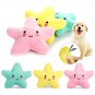 Squeaky Star Plush Pet Chew Toy Funny Shape Animal Puppy Dog Interactive Sound Squeaker Chewing Toys